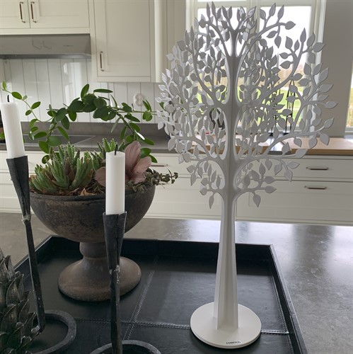 X-träd vit 50 på bord