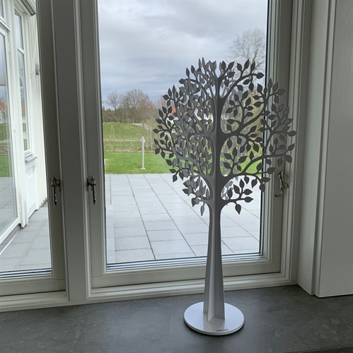 X-träd vit 50 cm i fönster