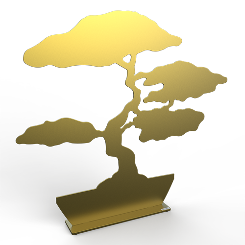 Bonsai 50 cm guld