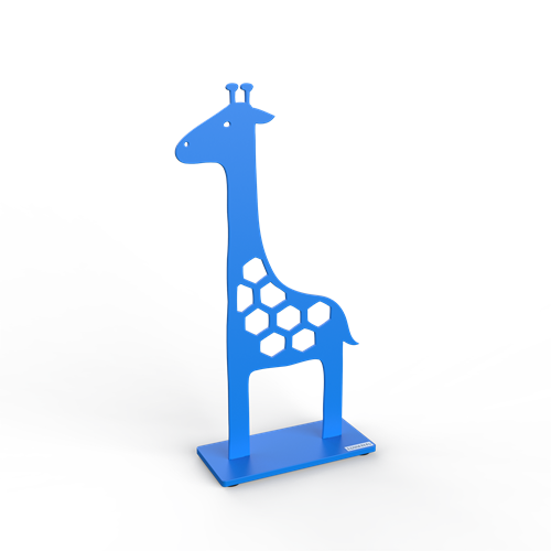 Giraffe light blue