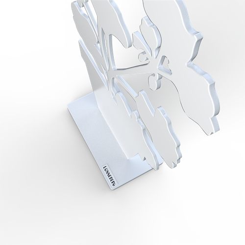 Geranium white detailed