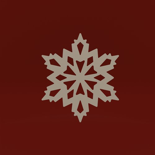 Froststärna greige 15 cm