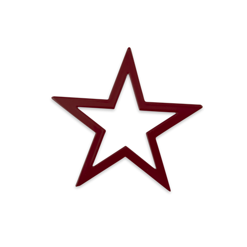 Decoration star red