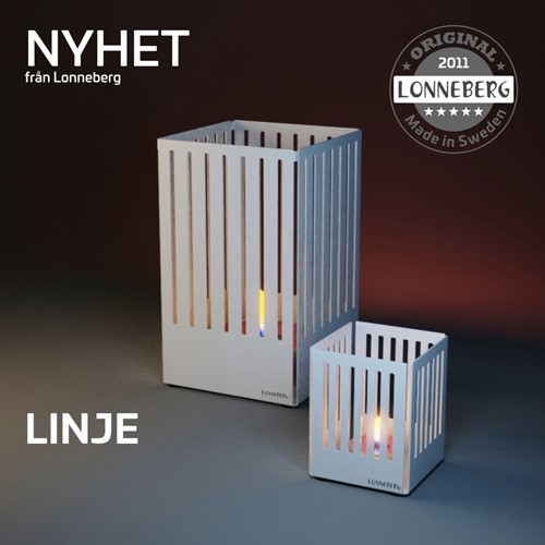 Ljuslykta Linje i två storlekar