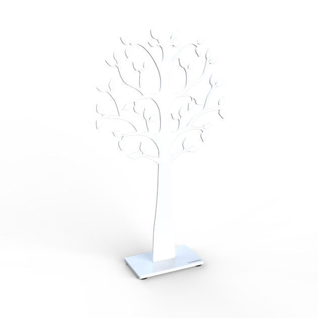 Tree Lonneberg flat; 30 cm white