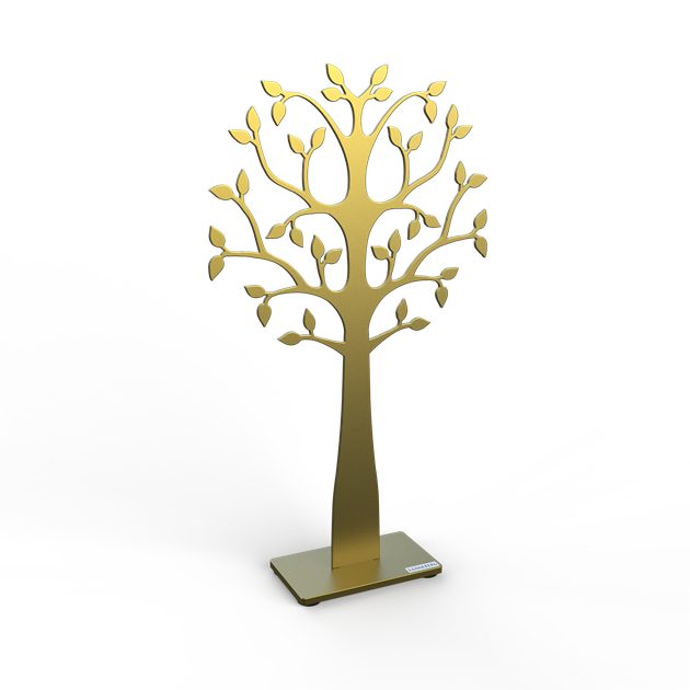 Tree Lonneberg flat 30 cm gold