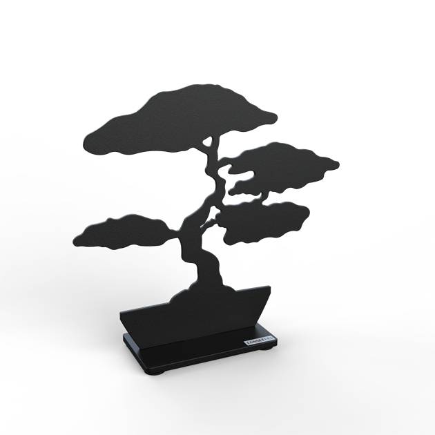 Bonsai 20 cm black structure