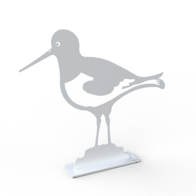 Oystercatcher 40 cm white