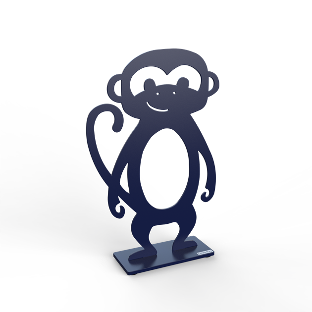 Monkey 30 cm dark blue