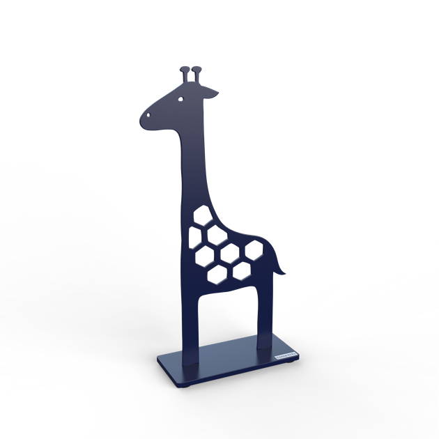 Giraffe 70 cm dark blue