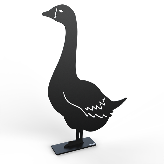 Goose 30 cm black structure