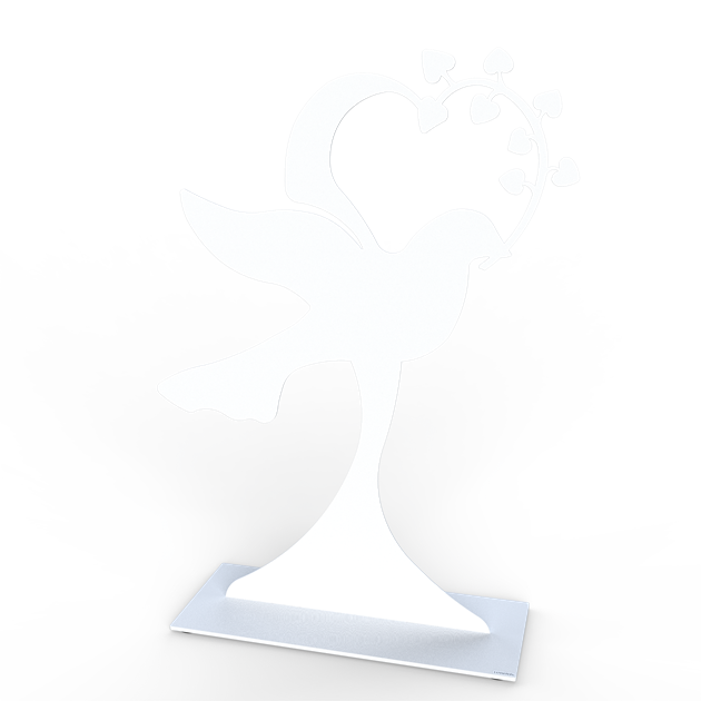 Peace dove 50 cm white