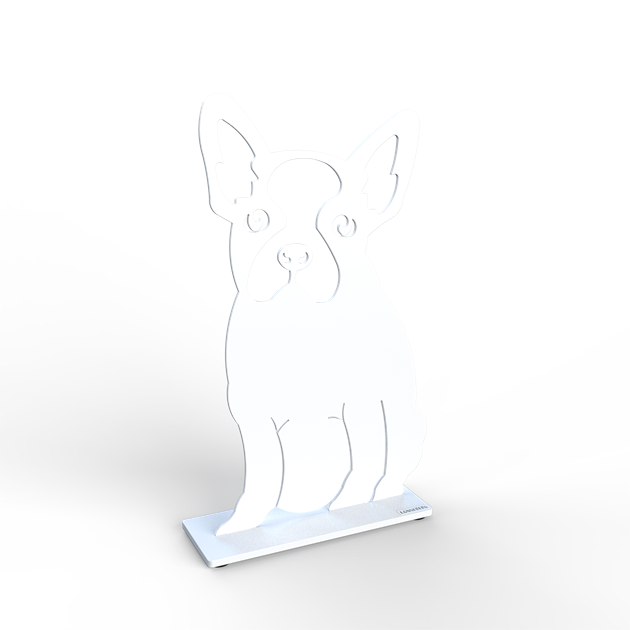 Dog 15 cm white