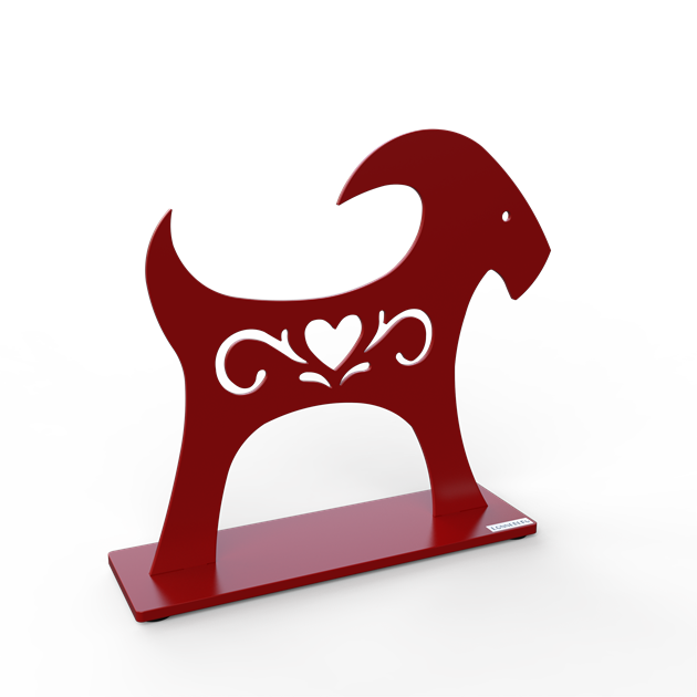 Goat 20 cm red
