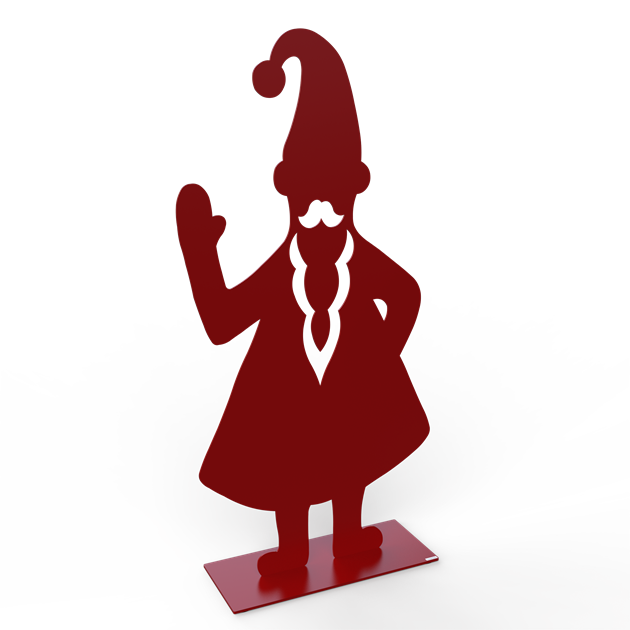 Santa Claus 100 cm red
