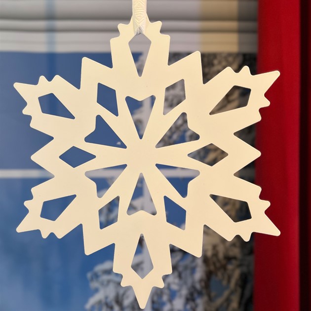 Frost star 50 cm white