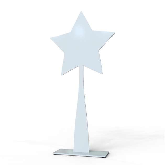 Rising star 70 cm white