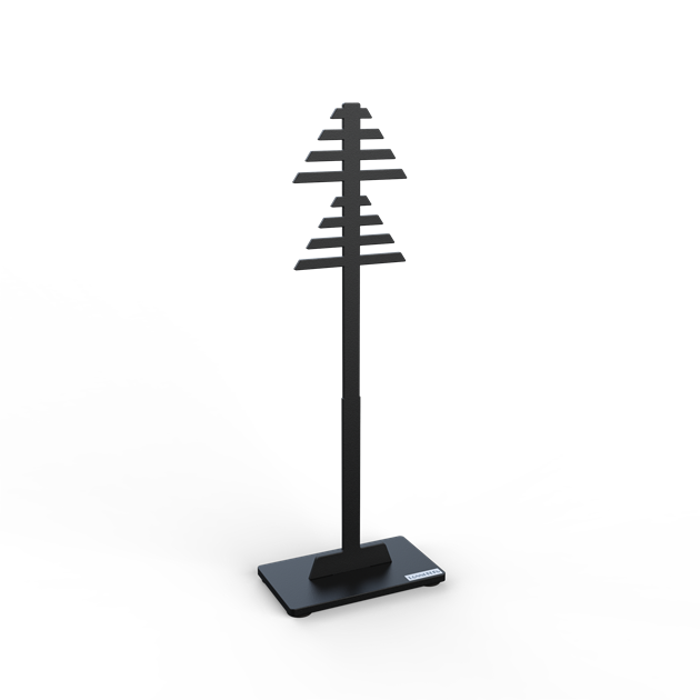 Sea mark north 30 cm black structure