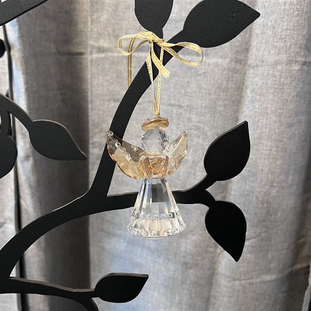 Dopängel i glas 9 cm